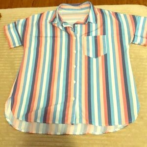 Stripey cool summer shirt 🏖